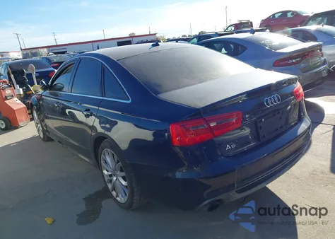 2013 Audi A6 3.0T Premium z USA, uszkodzony, nr VIN WAUHGAFC7DN119319